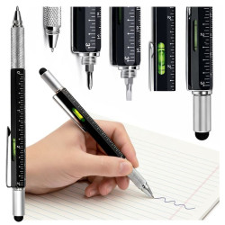 Długopis wielofunkcyjny 6w1 - narzędzie do pracy