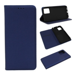 Etui Smart Magnet na telefon motorola moto g13 4G XT2331 / g23 4G XT2333 / g53 5G XT2335 granatowe