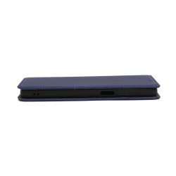 Etui Smart Magnet na telefon motorola moto g13 4G XT2331 / g23 4G XT2333 / g53 5G XT2335 granatowe
