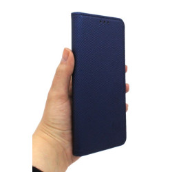 Etui Smart Magnet na telefon motorola moto g13 4G XT2331 / g23 4G XT2333 / g53 5G XT2335 granatowe
