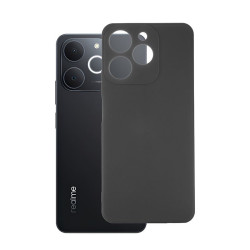 Etui Realme Note 70T RMX5313 czarne MATT Jelly Case