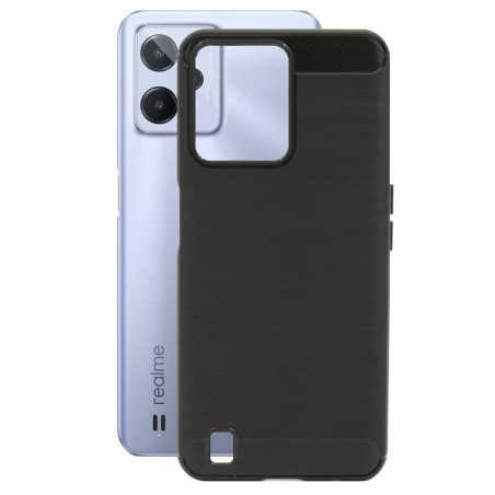 Etui Bumper Carbon Lux na telefon Realme C31 RMX3501 czarne