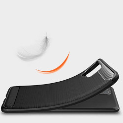Etui Bumper Carbon Lux na telefon Samsung Galaxy A22 4G / M22 / M32 4G czarne