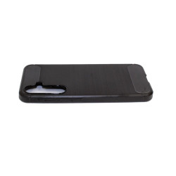 Etui Bumper Carbon LUX na telefon Samsung Galaxy A55 5G A556 czarne