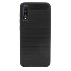 Etui Bumper Carbon LUX na telefon Samsung Galaxy A70 A705 czarne