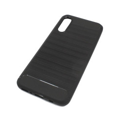 Etui Bumper Carbon LUX na telefon Samsung Galaxy A70 A705 czarne