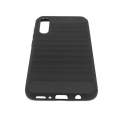Etui Bumper Carbon LUX na telefon Samsung Galaxy A70 A705 czarne