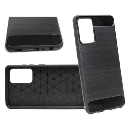 Etui Bumper Carbon LUX na telefon Samsung Galaxy A72 A725 / A72 5G A726 czarne