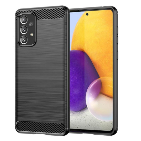 Etui Bumper Carbon Lux na telefon Samsung Galaxy A73 5G A736 czarne