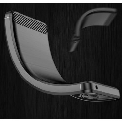 Etui Bumper Carbon Lux na telefon Samsung Galaxy A73 5G A736 czarne