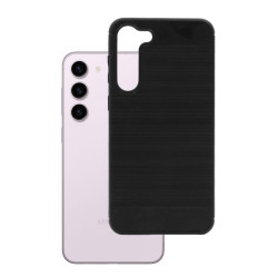 Etui Bumper Carbon LUX na telefon Samsung Galaxy S24 5G S921 czarne