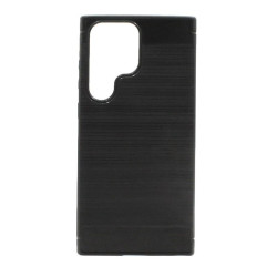 Etui Bumper Carbon LUX na telefon Samsung Galaxy S24 Ultra 5G SM-S928 czarne