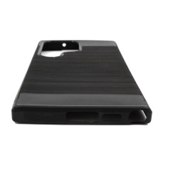 Etui Bumper Carbon LUX na telefon Samsung Galaxy S24 Ultra 5G SM-S928 czarne