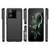 Etui Bumper Carbon Lux na telefon Xiaomi 13T / 13T Pro 5G / Redmi K60 Ultra 5G czarne