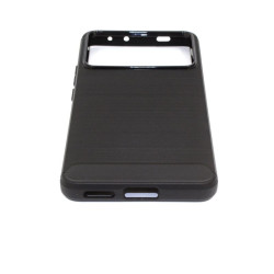 Etui Bumper Carbon Lux na telefon Xiaomi POCO X6 Pro 5G / Redmi K70e 5G czarne