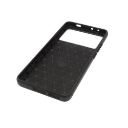 Etui Bumper Carbon Lux na telefon Xiaomi POCO X6 Pro 5G / Redmi K70e 5G czarne