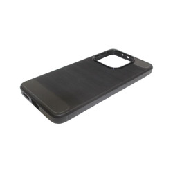 Etui Bumper Carbon Lux na telefon Xiaomi Redmi Note 14 4G 24117RN76E czarne