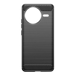 Etui Bumper Carbon Lux na telefon Xiaomi POCO F7 Pro 5G 24117RK2CG czarne