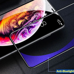9H SZKŁO hartowane na telefon Apple iPhone 15 A3090 / 15 Pro A3102 / 16 A3287 ANTI-BLUE FULL GLUE