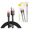 Kabel USB-C - USB Baseus Cafule QC Quick Charge 3.0 2A przewód wspierający SZYBKIE ŁADOWANIE 3m czarny