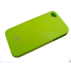 Etui Futerał Mercury JELLY na telefon Apple iPhone 4G 4S limonka