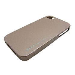 Etui Futerał Mercury i-JELLY METAL na telefon Apple iPhone 4 4S jasnoróżowe