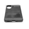Etui Bumper Carbon Lux na telefon Xiaomi Redmi 13C 4G 23108RN04Y / POCO C65 2310FPCA4G czarne