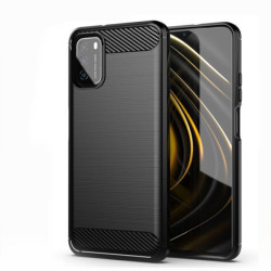 Etui Bumper Carbon Lux na telefon Xiaomi Poco M3 / Redmi 9T / Redmi Note 9 4G