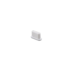 Zatyczka / zaślepka przeciw kurzowi do gniazda ładowania USB Typ C Type-C USBC USB-C biała