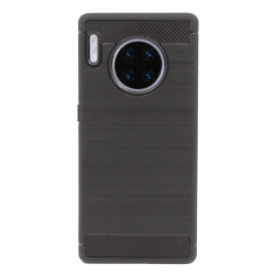 Etui Bumper Carbon LUX na telefon Huawei Mate 30 Pro LIO-L29C czarne