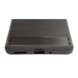 Etui Bumper Carbon LUX na telefon Huawei Mate 30 Pro LIO-L29C czarne