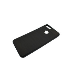 Etui Bumper Carbon LUX na telefon Huawei Y9 2018 czarny