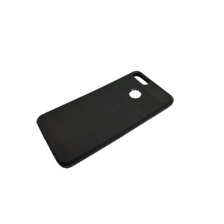 Etui Bumper Carbon LUX na telefon Huawei Y9 2018 czarny
