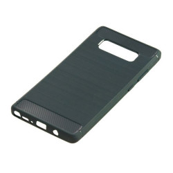 Etui Bumper Carbon LUX na telefon Samsung N950 Note 8 granatowy