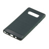 Etui Bumper Carbon Lux na telefon Samsung Galaxy Note 8 N950 granatowe