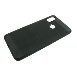 Etui Bumper Carbon LUX na telefon Xiaomi Mi Max 3 czarny