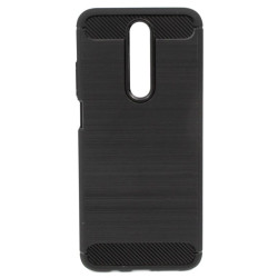 Etui Bumper Carbon LUX na telefon Xiaomi Redmi K30 / POCO X2 czarne
