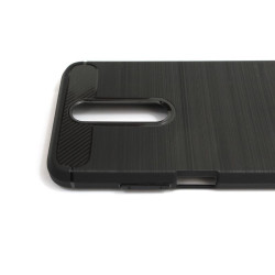 Etui Bumper Carbon LUX na telefon Xiaomi Redmi K30 / POCO X2 czarne