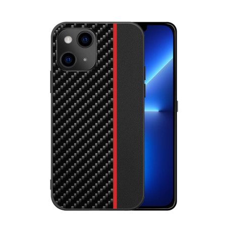 Etui Carbon Protect na telefon Apple iPhone 13 Pro A2638 czarno-czerwone