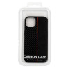 Etui Carbon Protect na telefon Apple iPhone 13 Pro A2638 czarno-czerwone