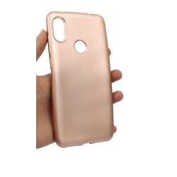 Jelly Carbon FIBER Xiaomi Redmi Note 6 PRO j.róż