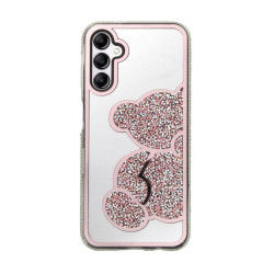 Etui TEDDY BEAR na telefon Samsung Galaxy A13 5G A136 / A04s 5G damskie dziewczęce na prezent urodziny święta różowe