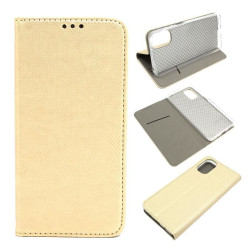 Etui Smart Magnet na telefon motorola moto g22 4G / e32 / e32s złote