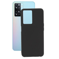 Etui Jelly Case na telefon OPPO A57s A57 4G 5G A57e A77 5G czarne MATT