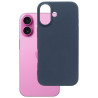 Etui Tint Case na telefon Apple iPhone 16 A3287 granatowe