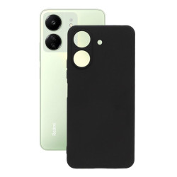 Etui Jelly Case na telefon Xiaomi Redmi 13C 4G 23108RN04Y / POCO C65 2310FPCA4G czarne MATT