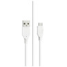 Kabel USB - Micro USB 7,5m biały przewód do ładowania i transmisji danych