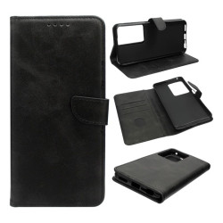 Etui Smart Leather na telefon Realme C71 4G RMX5303 / P3 Lite 4G RMX5300 czarne