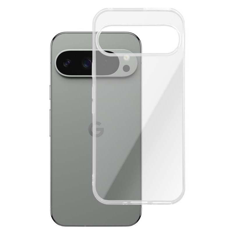 Etui Jelly Case na telefon Google Pixel 9 / 9 Pro 5G bezbarwne 2mm