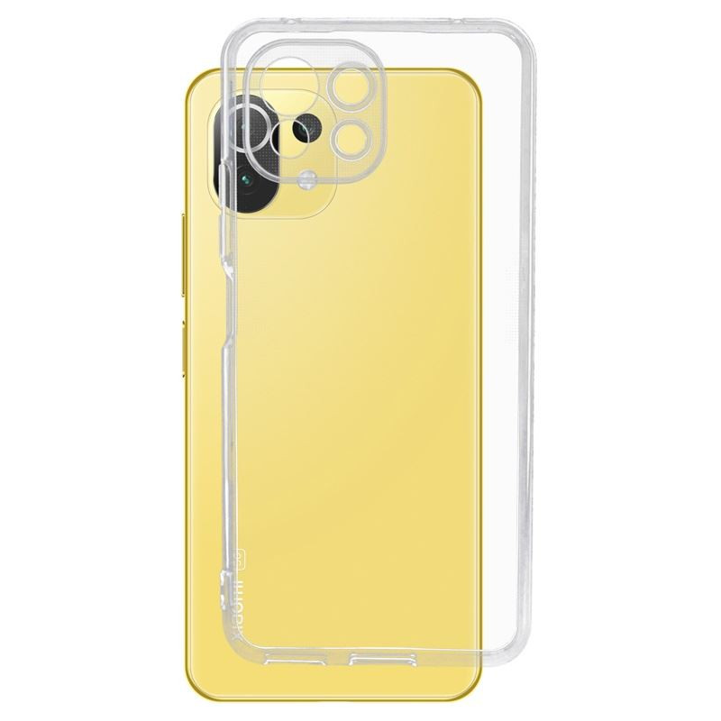 Etui Jelly Case na telefon Xiaomi Mi 11 Lite / Mi 11 Lite 5G / 11 Lite 5G NE bezbarwne 2mm